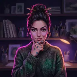 The sarcastic artist
